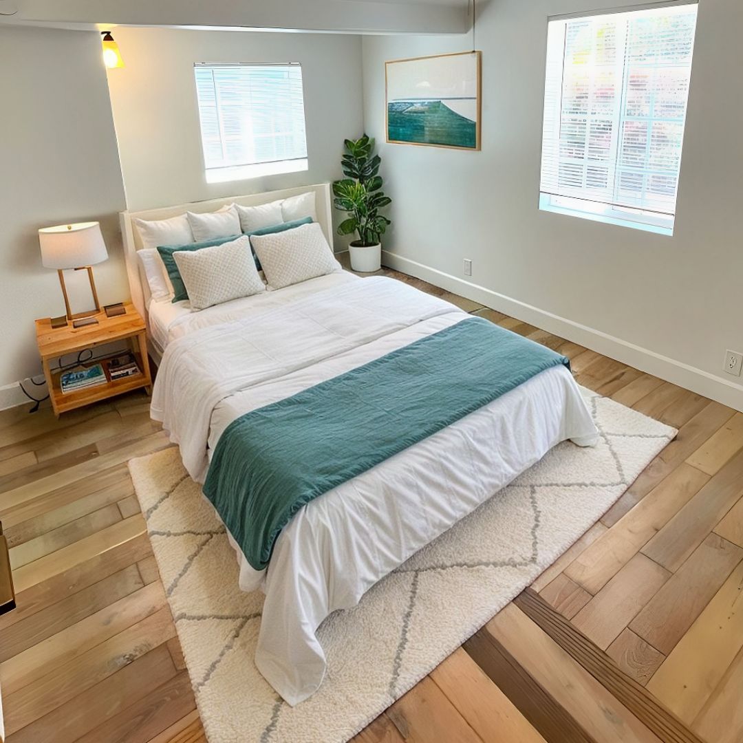 Carlsbad Beach Recovery Sober Living - King Size Bedroom Aztec