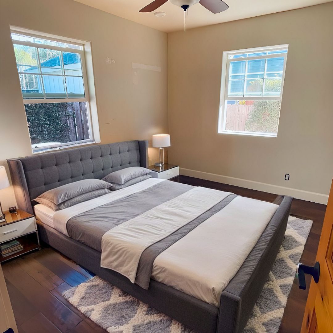 Carlsbad Beach Recovery Sober Living - King Size Bedroom